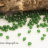 Стекло бусина Рондель с огранкой Зеленый травянистый 4х3 мм  - Стекло бусина Рондель с огранкой Зеленый травянистый 4х3 мм 