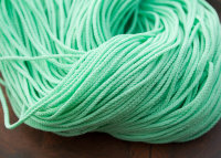 Шнур капроновый для браслетов Шамбала, цвет "Зеленой мяты", толщина 1,2мм, цена за 1м